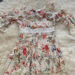 Alice + Olivia Multicolor Floral Dress